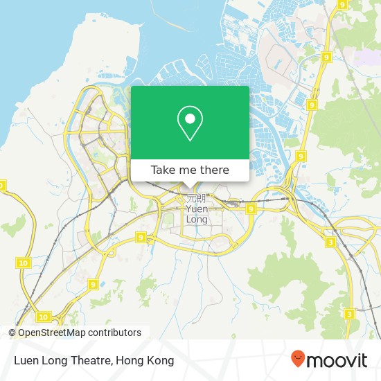 Luen Long Theatre map