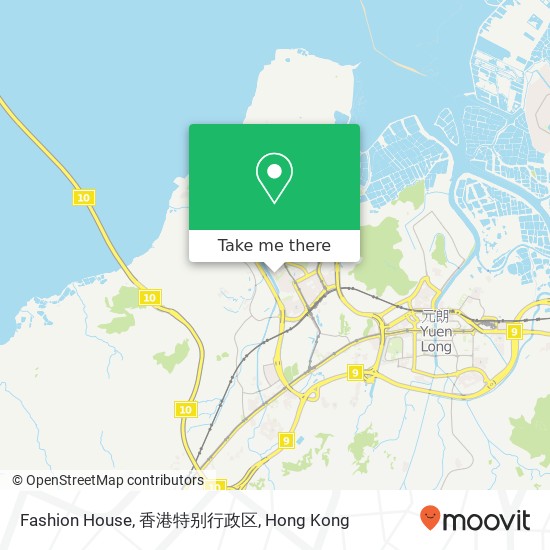 Fashion House, 香港特别行政区 map