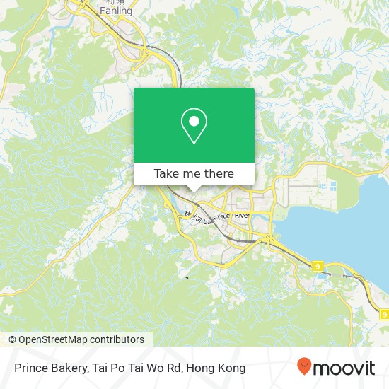 Prince Bakery, Tai Po Tai Wo Rd地圖
