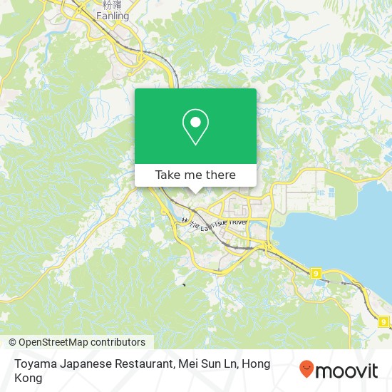 Toyama Japanese Restaurant, Mei Sun Ln map