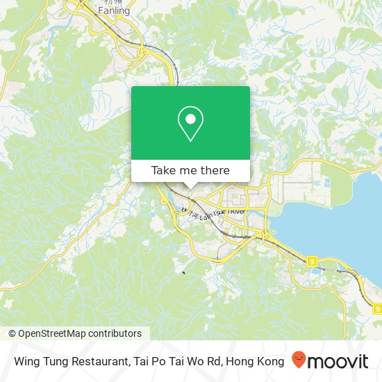 Wing Tung Restaurant, Tai Po Tai Wo Rd map