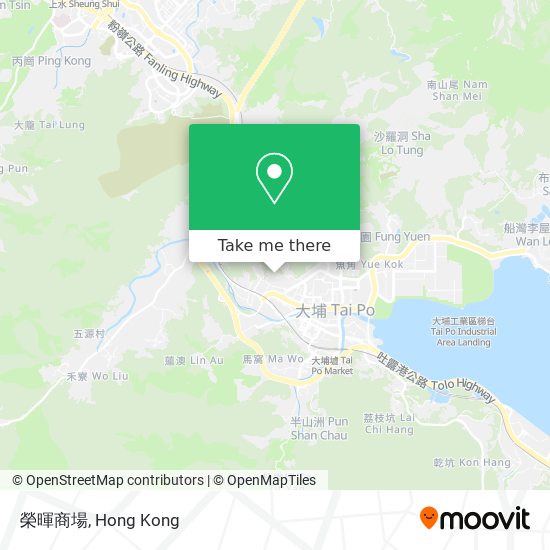 榮暉商場 map