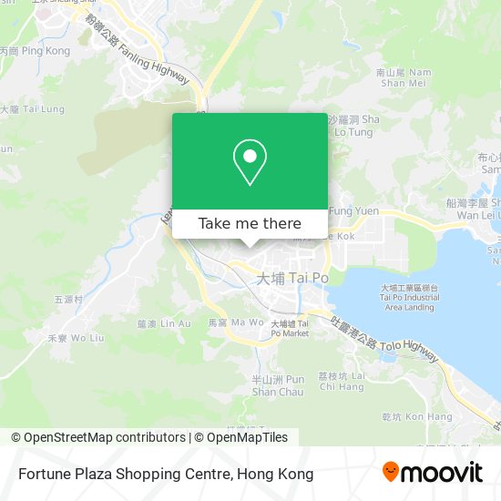 Fortune Plaza Shopping Centre map