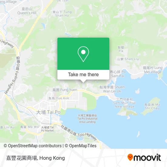 嘉豐花園商場 map