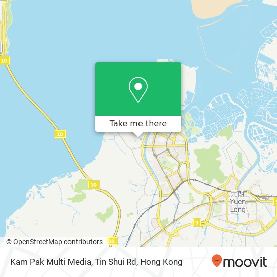 Kam Pak Multi Media, Tin Shui Rd map