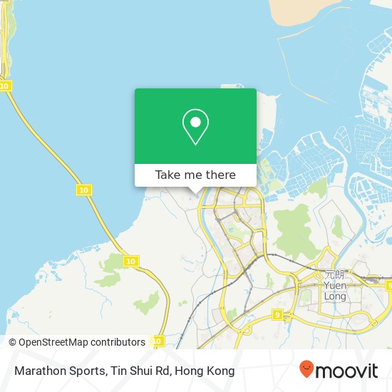 Marathon Sports, Tin Shui Rd map