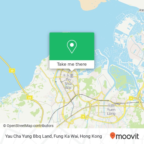 Yau Cha Yung Bbq Land, Fung Ka Wai map