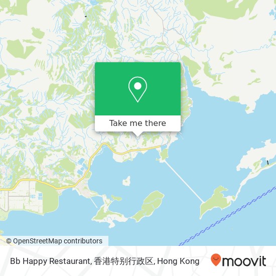 Bb Happy Restaurant, 香港特别行政区 map