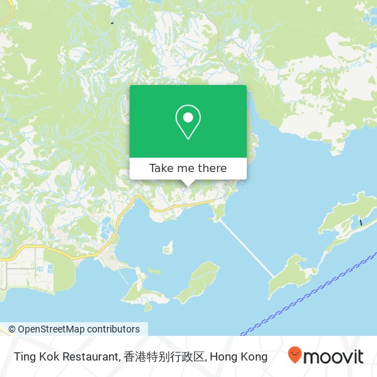Ting Kok Restaurant, 香港特别行政区 map