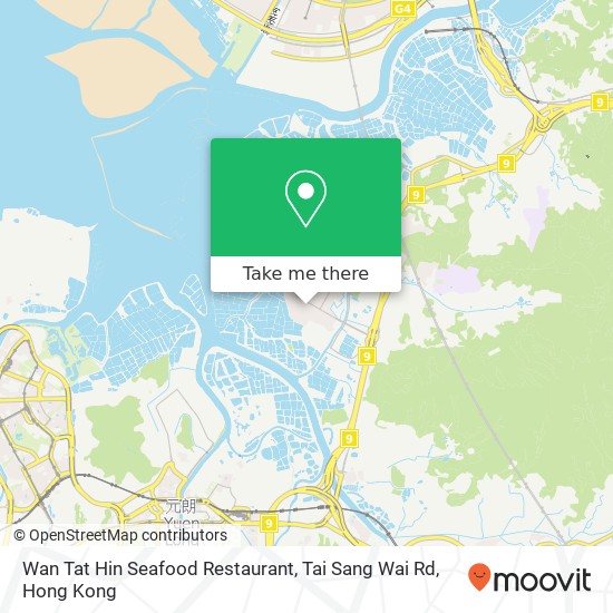 Wan Tat Hin Seafood Restaurant, Tai Sang Wai Rd map