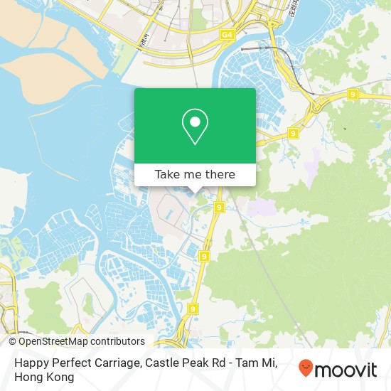 Happy Perfect Carriage, Castle Peak Rd - Tam Mi地圖