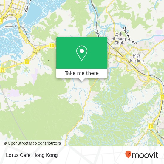 Lotus Cafe, 香港特别行政区 map