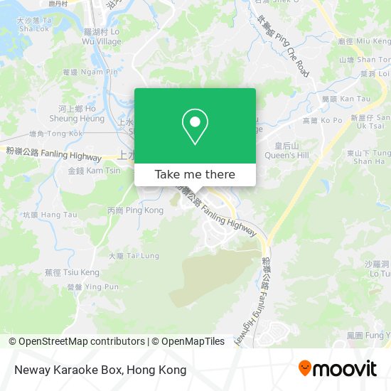 Neway Karaoke Box地圖