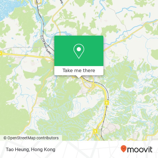 Tao Heung, Yat Ming Rd 15 map
