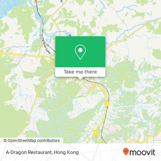 A-Dragon Restaurant, Yat Ming Rd map