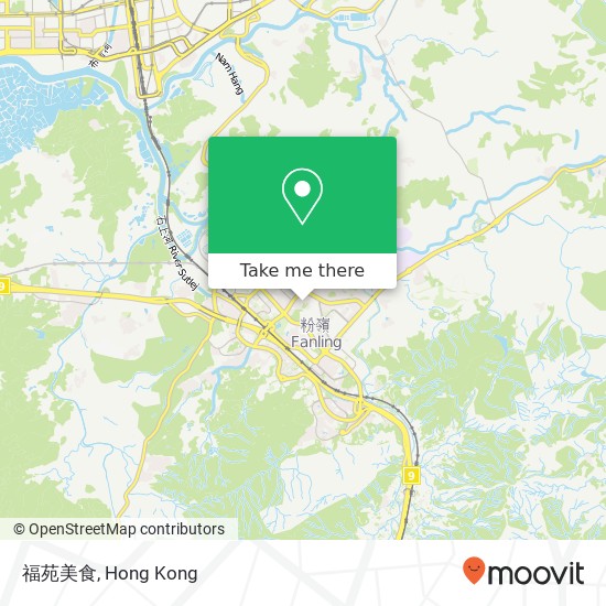 福苑美食, He Long Jie 15 map