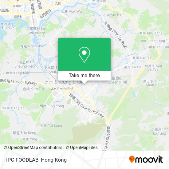 IPC FOODLAB map