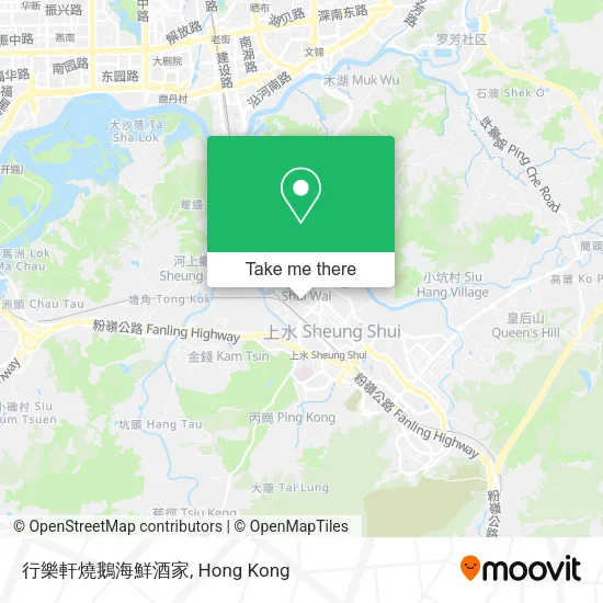 行樂軒燒鵝海鮮酒家地圖