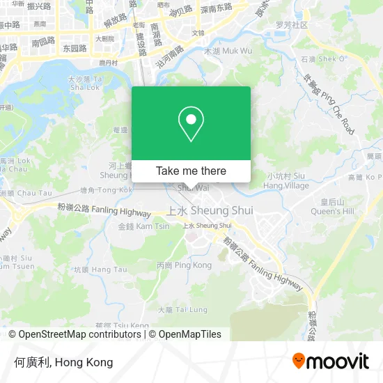 何廣利地圖