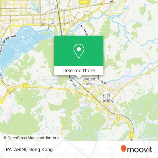 PATARINI, San Hong St map