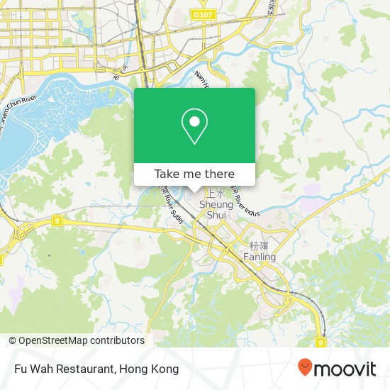 Fu Wah Restaurant, Fung Nam Rd地圖