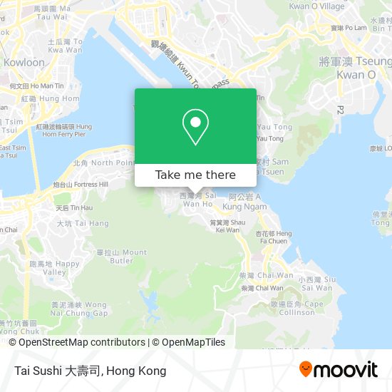 Tai Sushi 大壽司 map