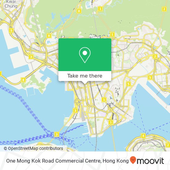 One Mong Kok Road Commercial Centre map