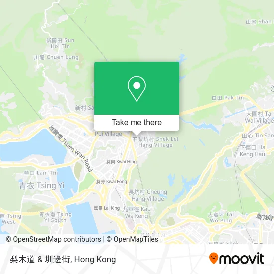 梨木道 & 圳邊街 map