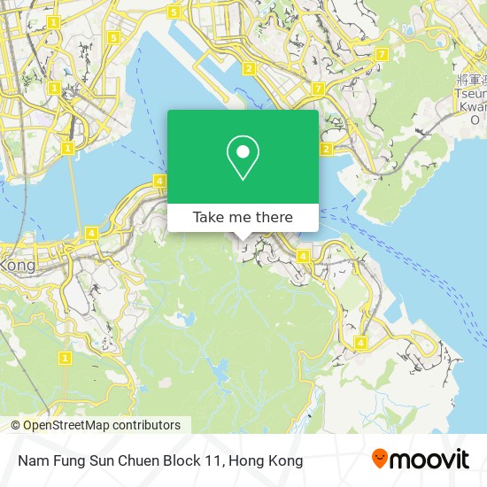 Nam Fung Sun Chuen Block 11 map
