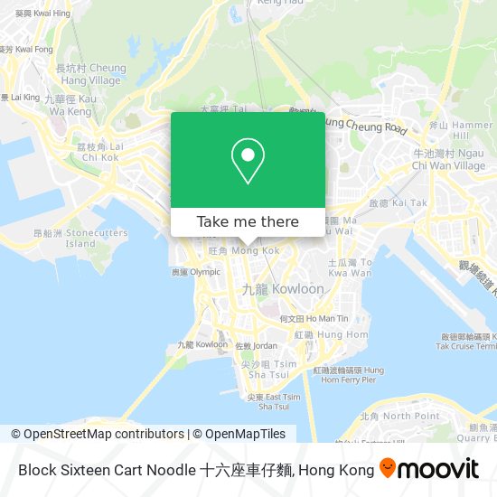 Block Sixteen Cart Noodle 十六座車仔麵 map