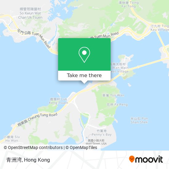 青洲湾 map