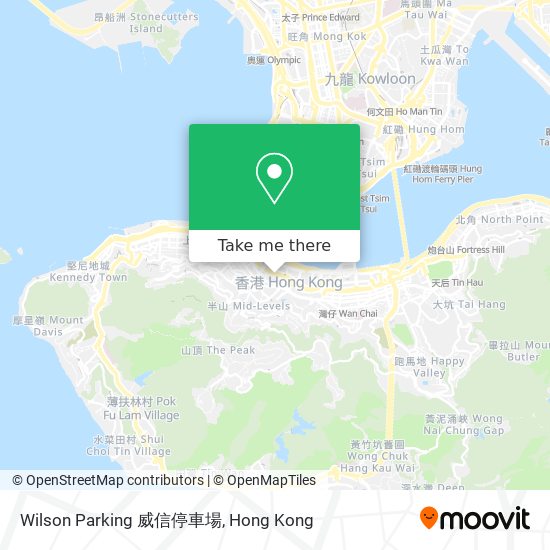 Wilson Parking 威信停車場 map