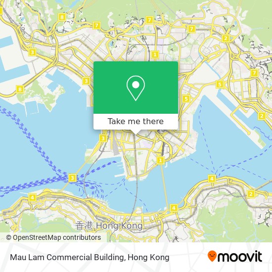 Mau Lam Commercial Building map