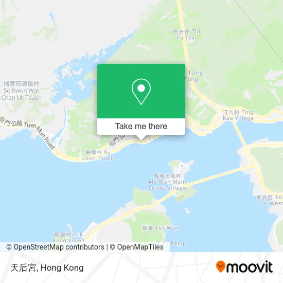 天后宮地圖