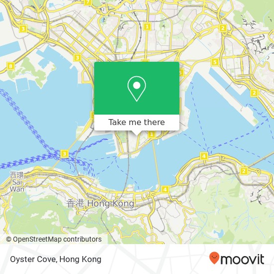 Oyster Cove map