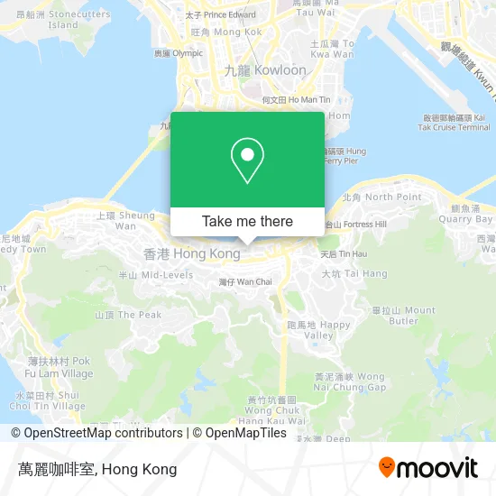 萬麗咖啡室地圖