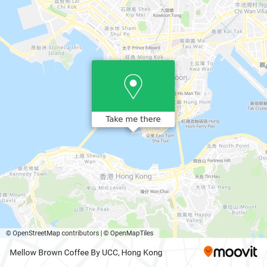 Mellow Brown Coffee By UCC map
