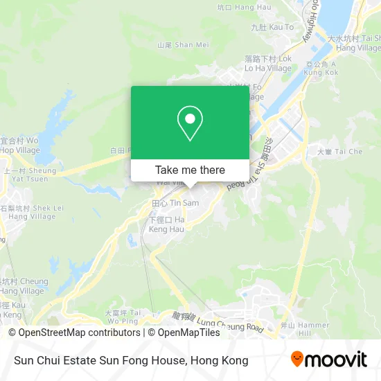 Sun Chui Estate Sun Fong House map