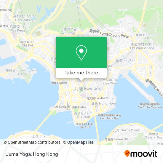 Juma Yoga map