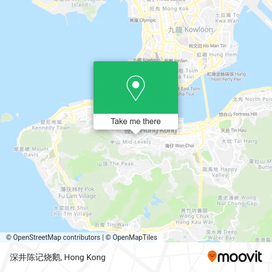 深井陈记烧鹅 map