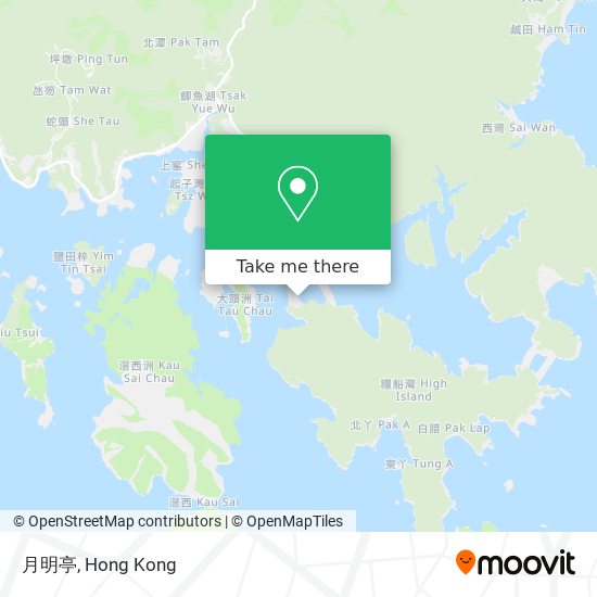 月明亭地圖