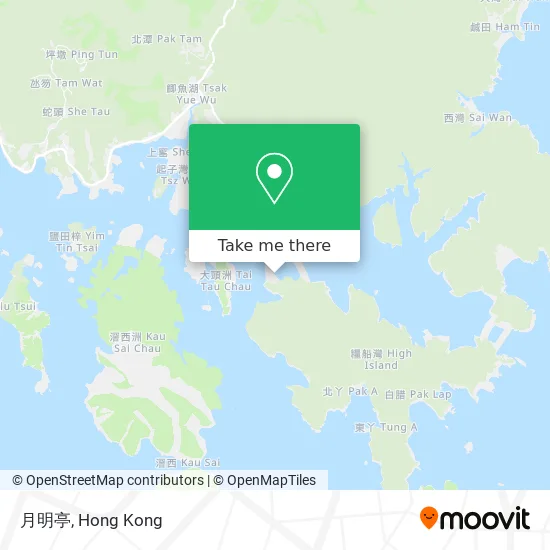 月明亭地圖