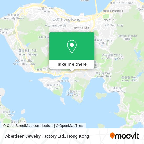 Aberdeen Jewelry Factory Ltd. map