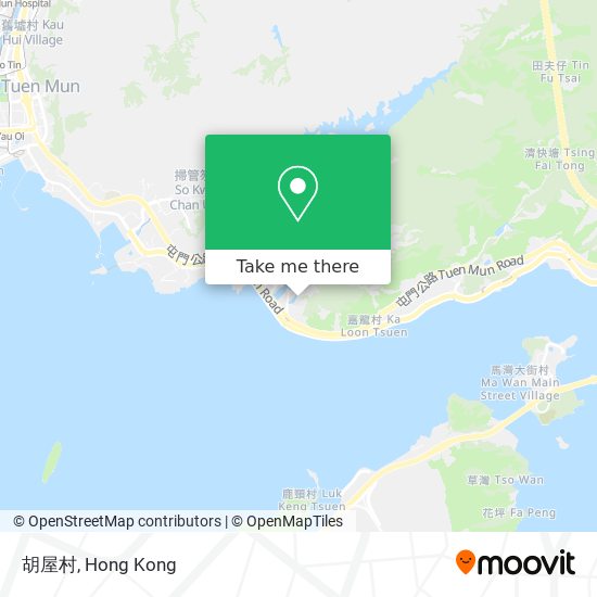 胡屋村 map