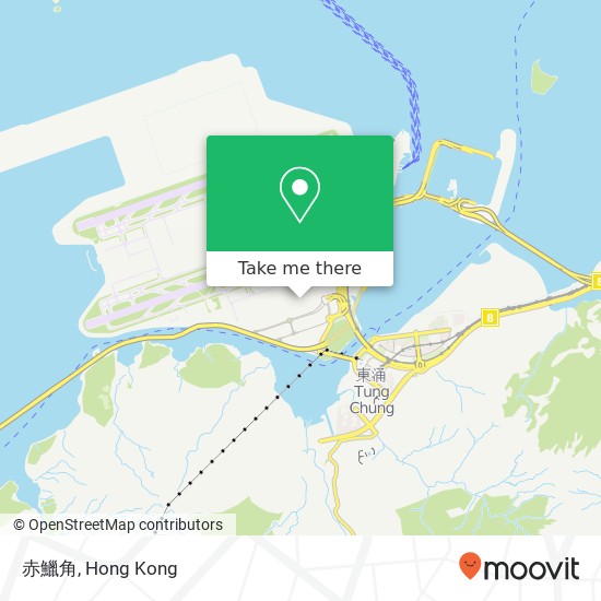 赤鱲角 map
