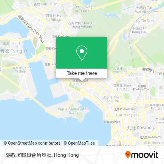 懲教署職員會所餐廳 map