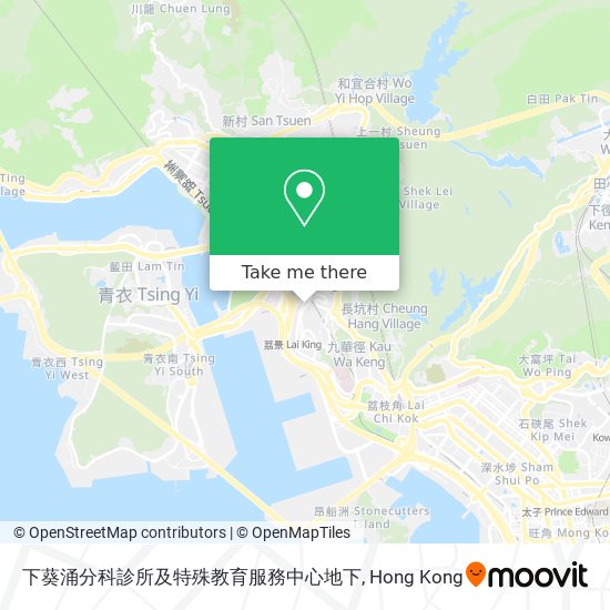 下葵涌分科診所及特殊教育服務中心地下 map