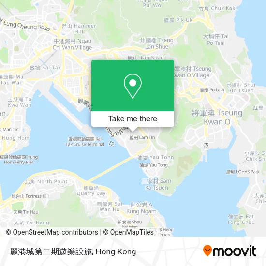 麗港城第二期遊樂設施 map