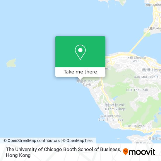 The University of Chicago Booth School of Business map