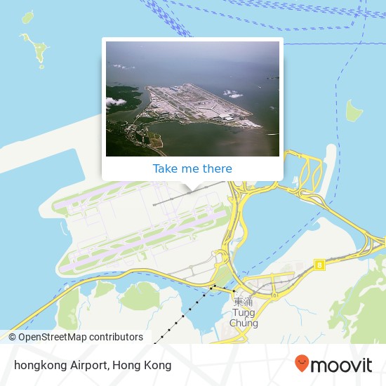 hongkong Airport地圖